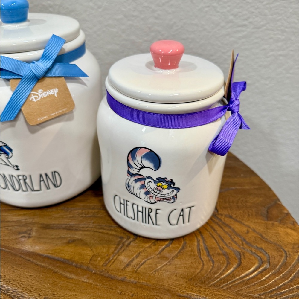Rae Dunn Disney Alice in Wonderland Ceramic Canister Set - Picture 6 of 7